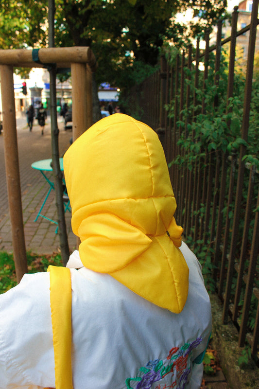 Pillow Headscarf - Balaclava in Yellow