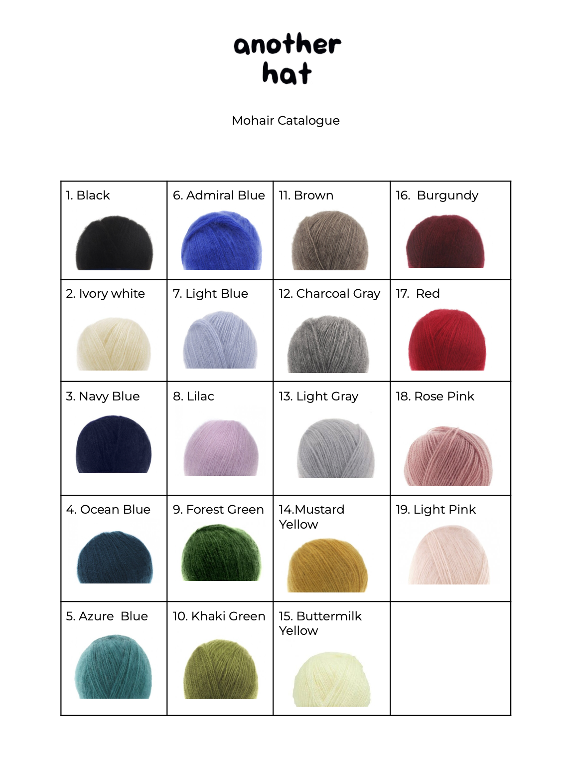 Hand - knitted Mohair Melange Headscarf in Charcoal Gray