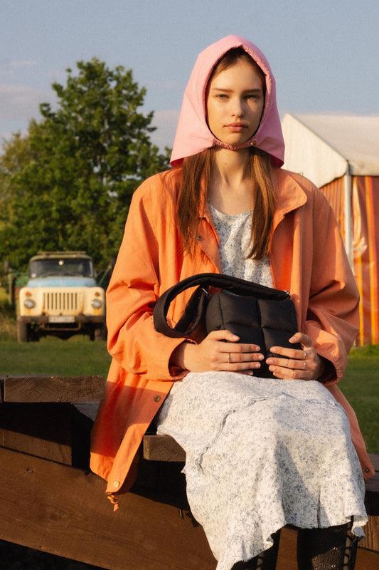 Rain Headscarf in Pink