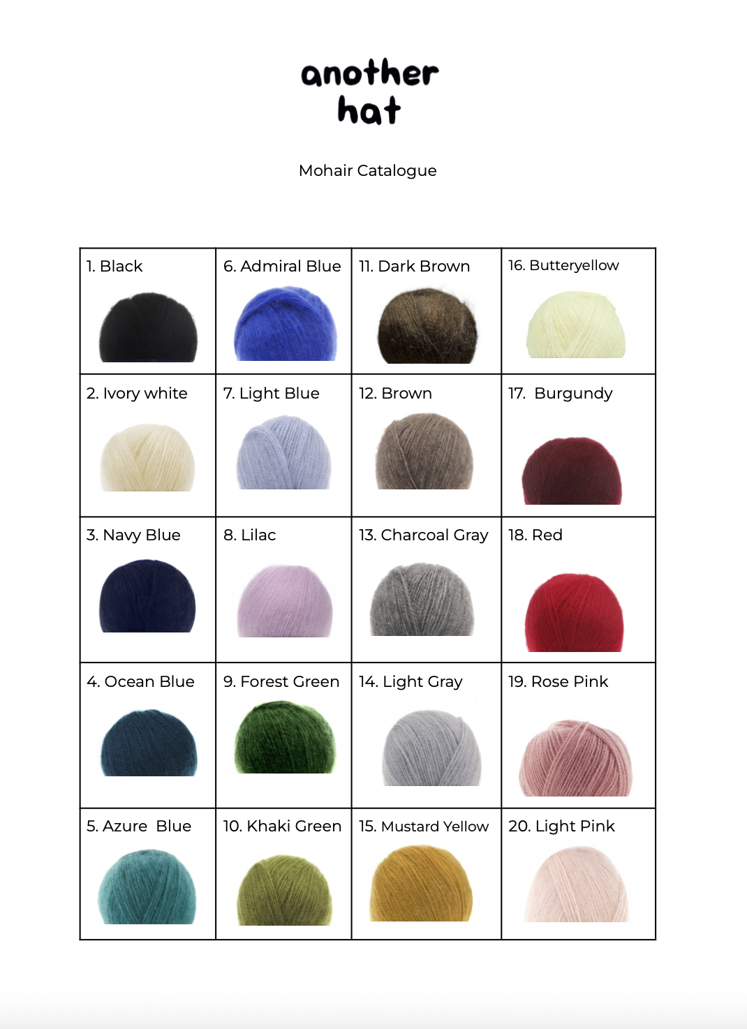 Hand - knitted Mohair Melange Headscarf in Brown