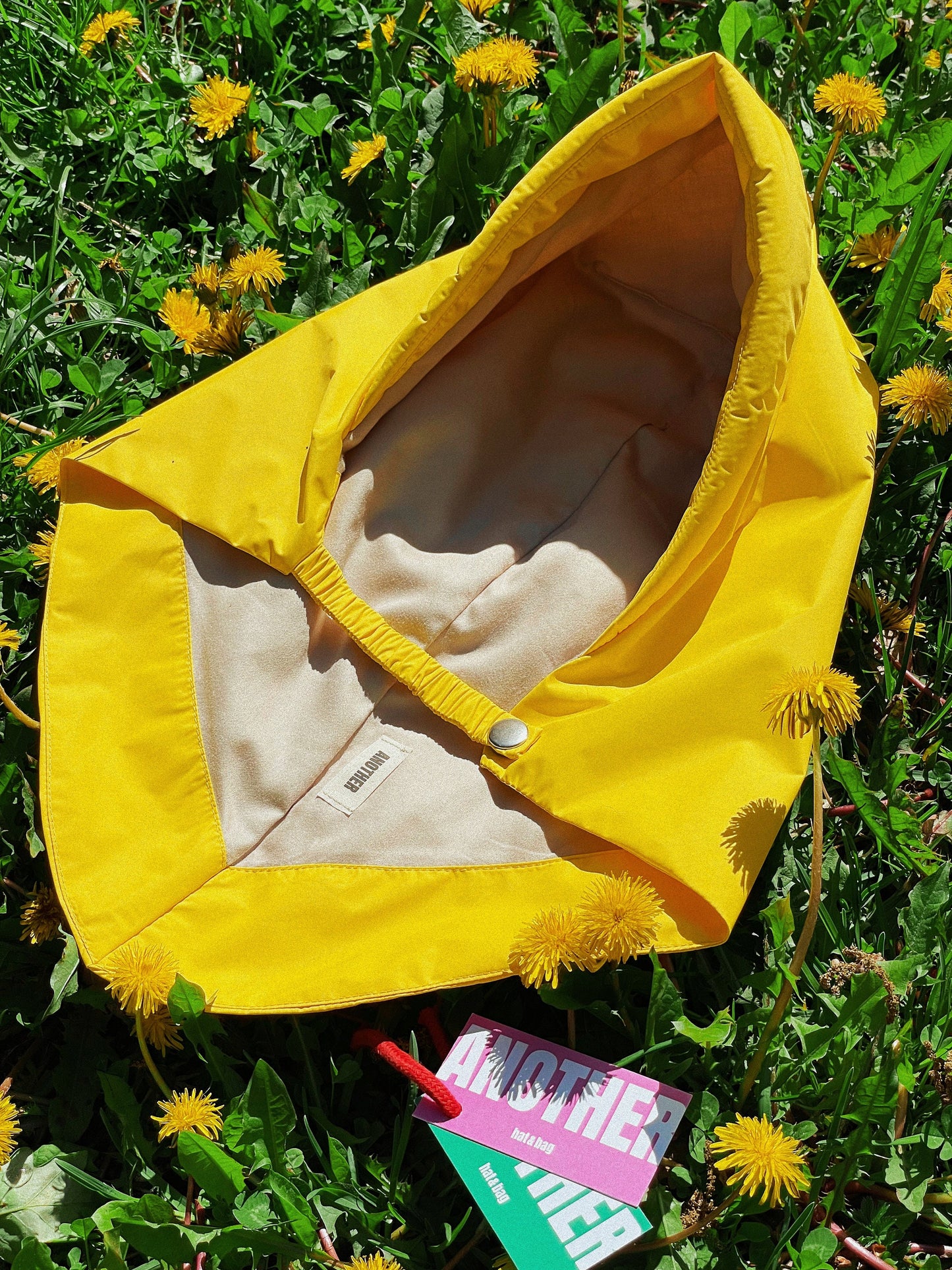 Rain Headscarf in Yellow