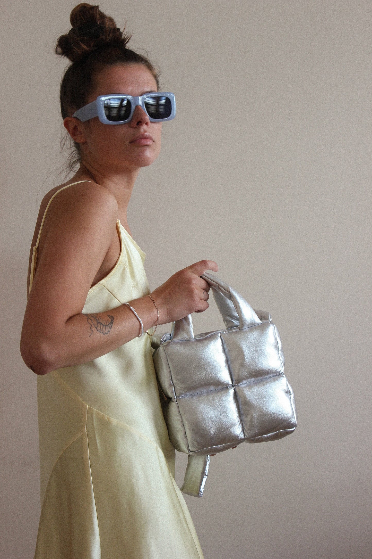 Mini Pillow Puffer Disco bag