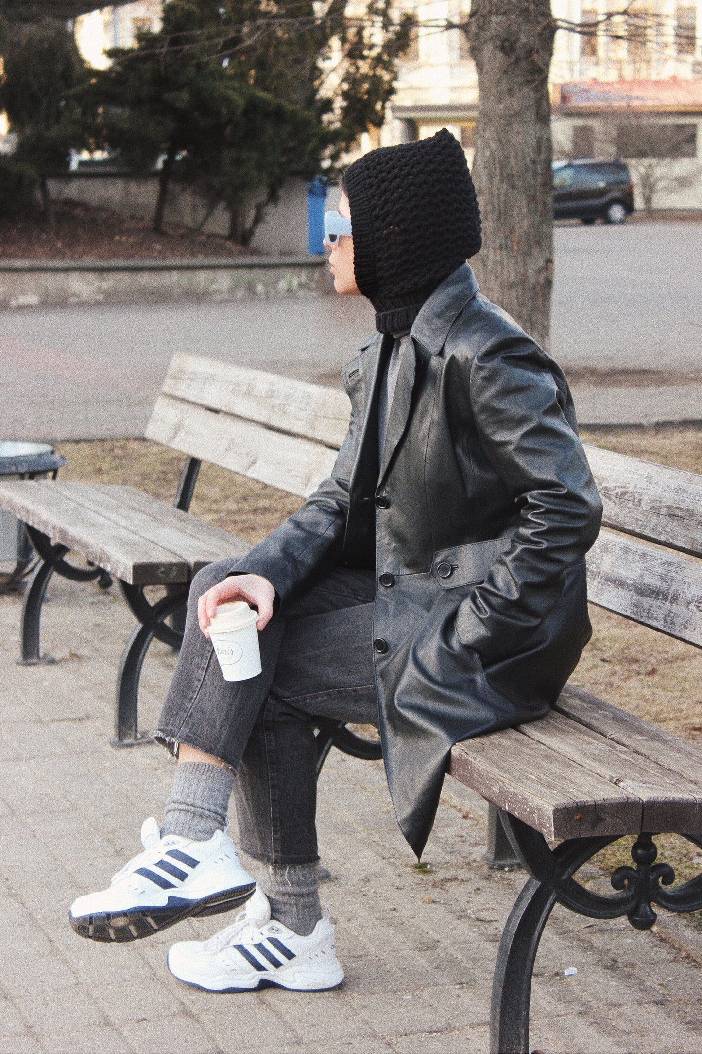 Demi - season balaclava hat in black ,mango socky balaclava knit beanie,knit helmet,knit hat,crochet balaclava, knitted hood