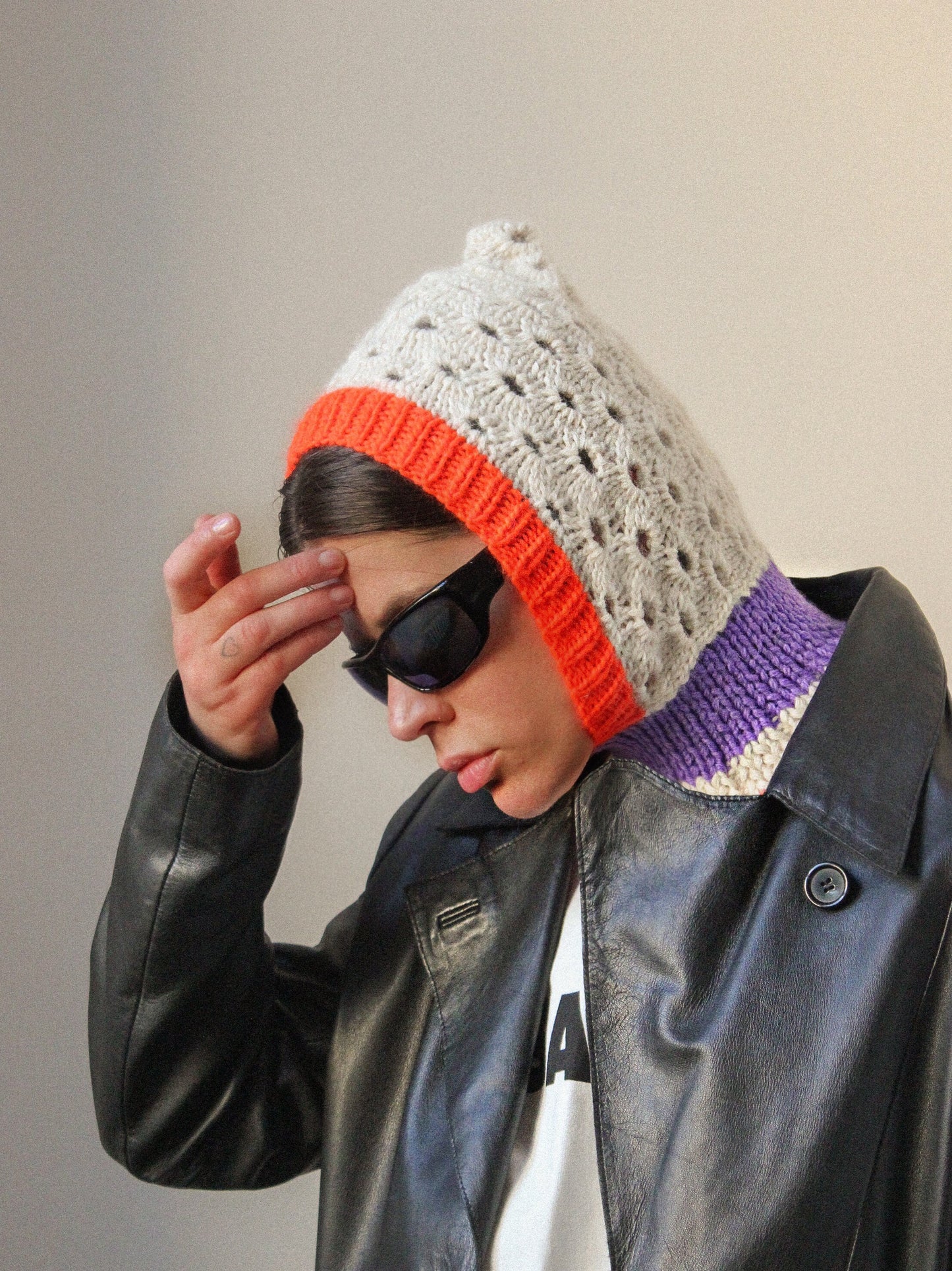 Demi - Season Balaclava in Multi Ivory