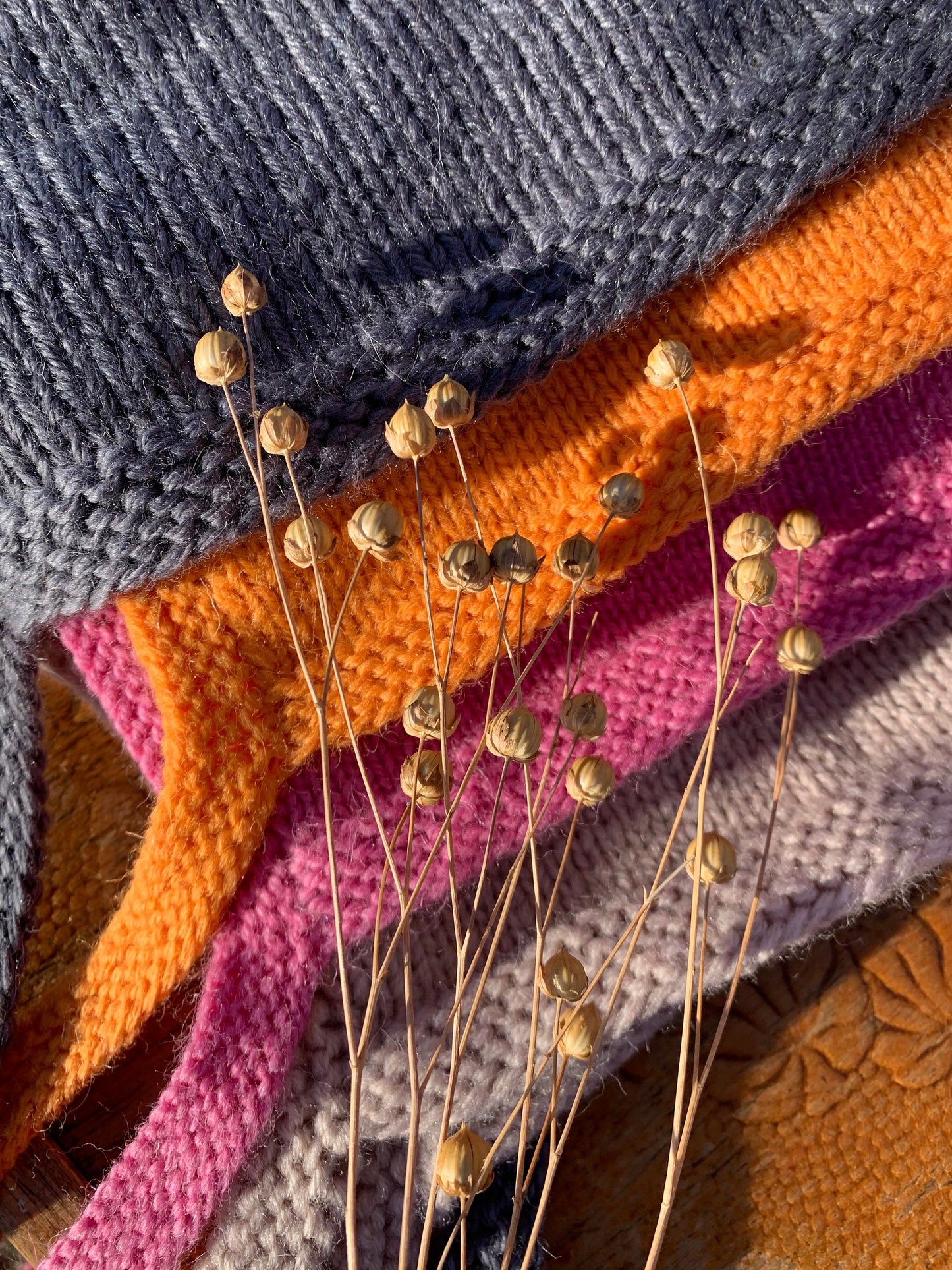 Hand-knitted Adult Bow Tie Bonnet hat in Hot Pink