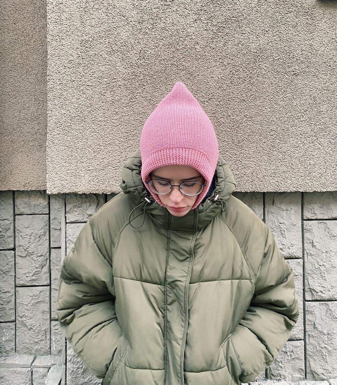 Woolen merino wool balaclava hat.Double layer balaclava hat with merino wool lining,knit beanie,knit balaclava,knit hat,balaclava croche