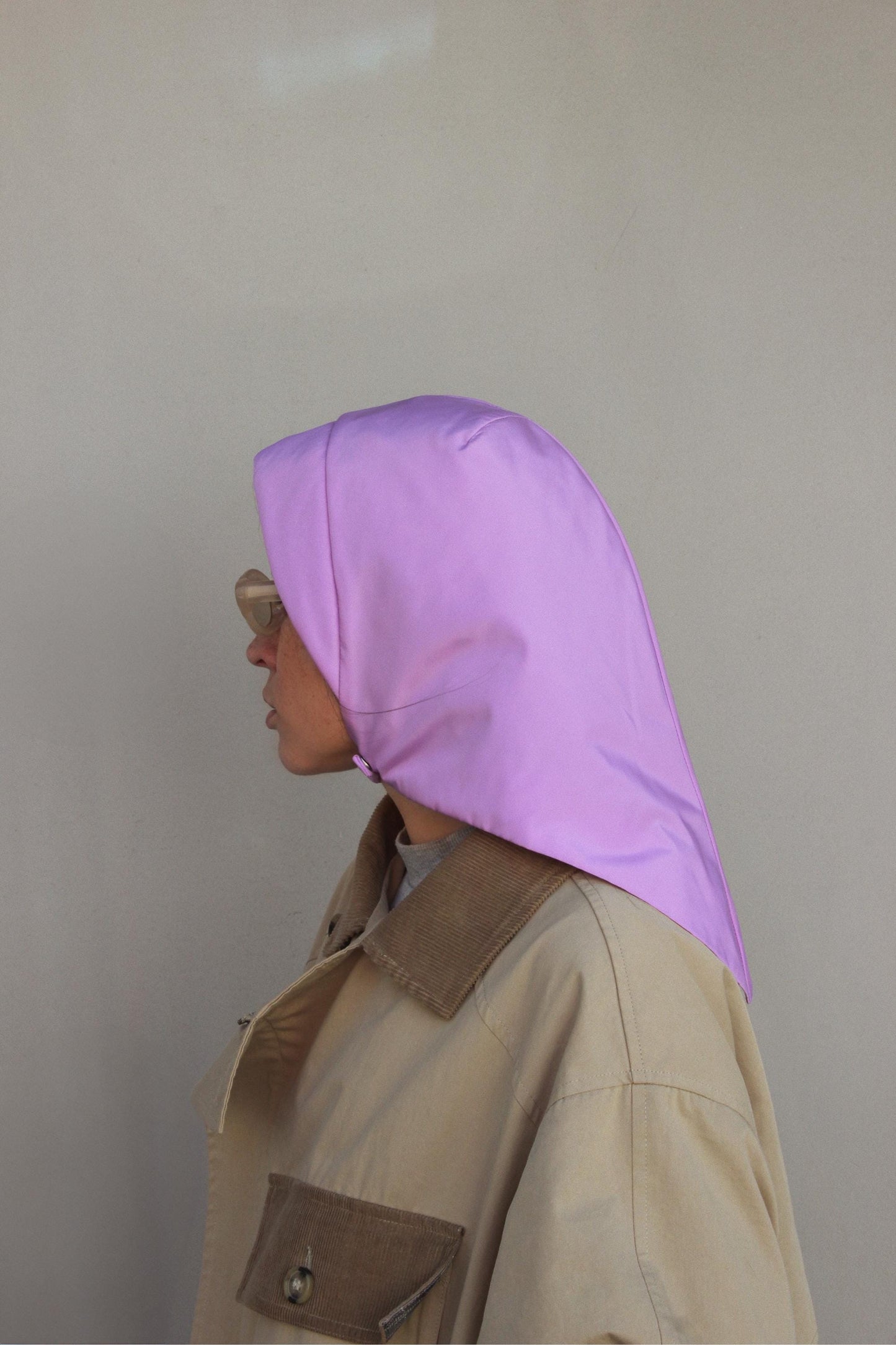 Rain Headscarf in Lilac
