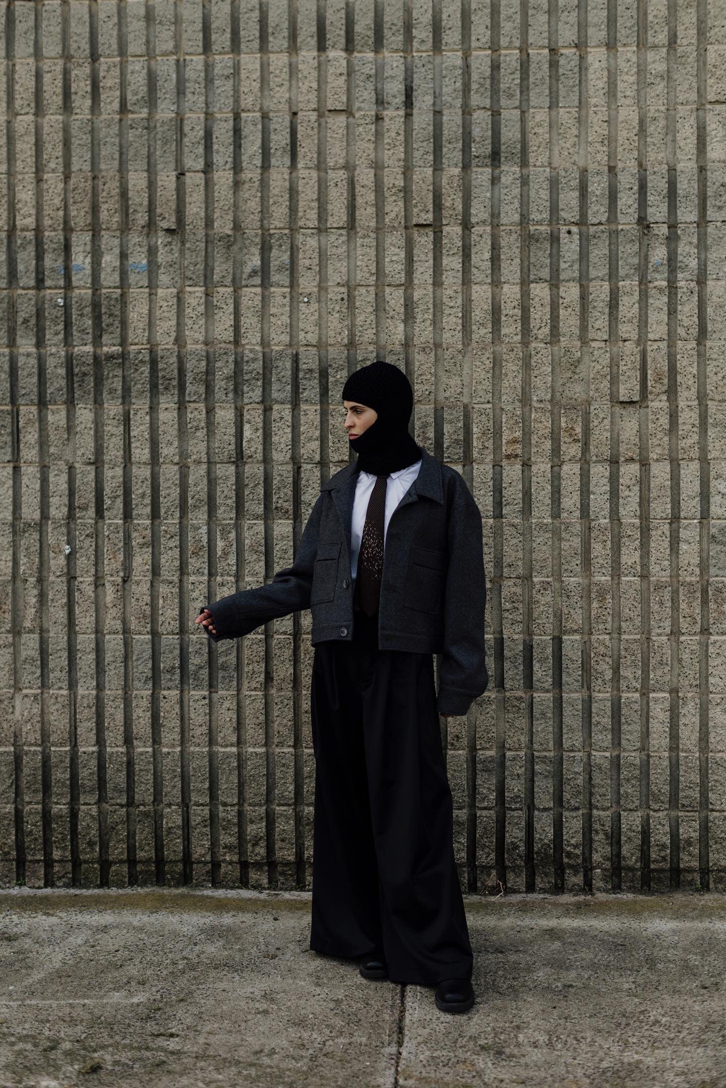 Chunky Ski Balaclava in Black