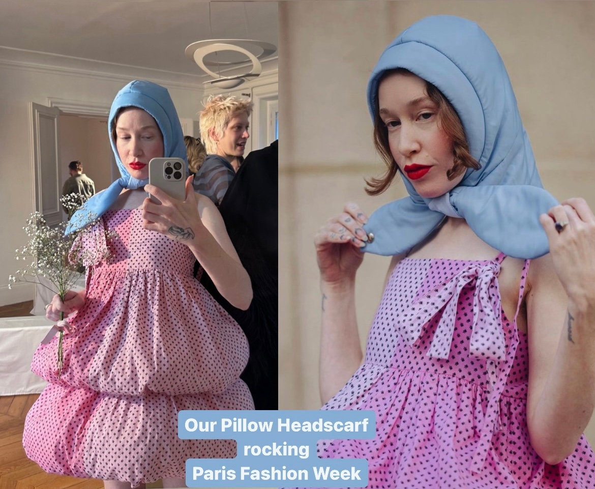 PILLOW HEADSCARF - Balaclava in Hot Pink