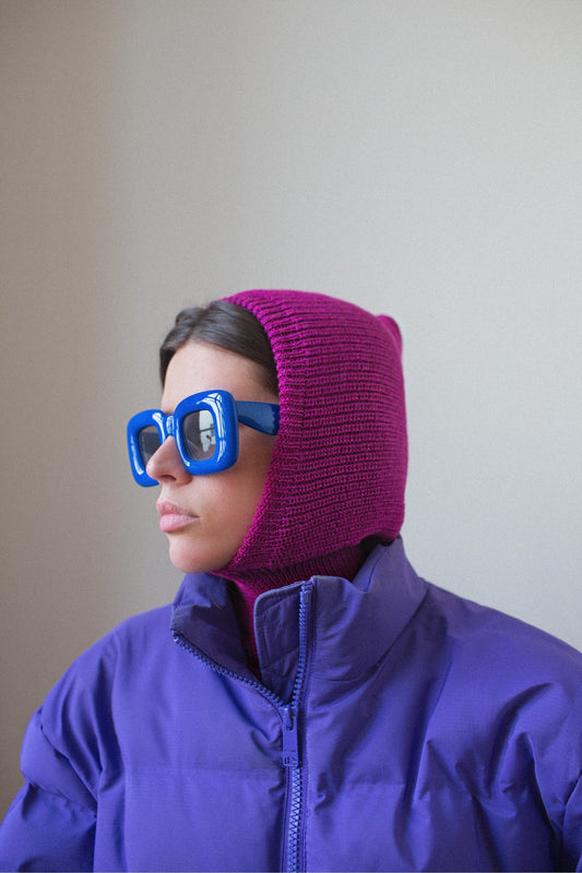 Woolen merino wool balaclava hat.Double layer balaclava hat with merino wool lining,knit beanie,knit balaclava,knit hat,balaclava crochet