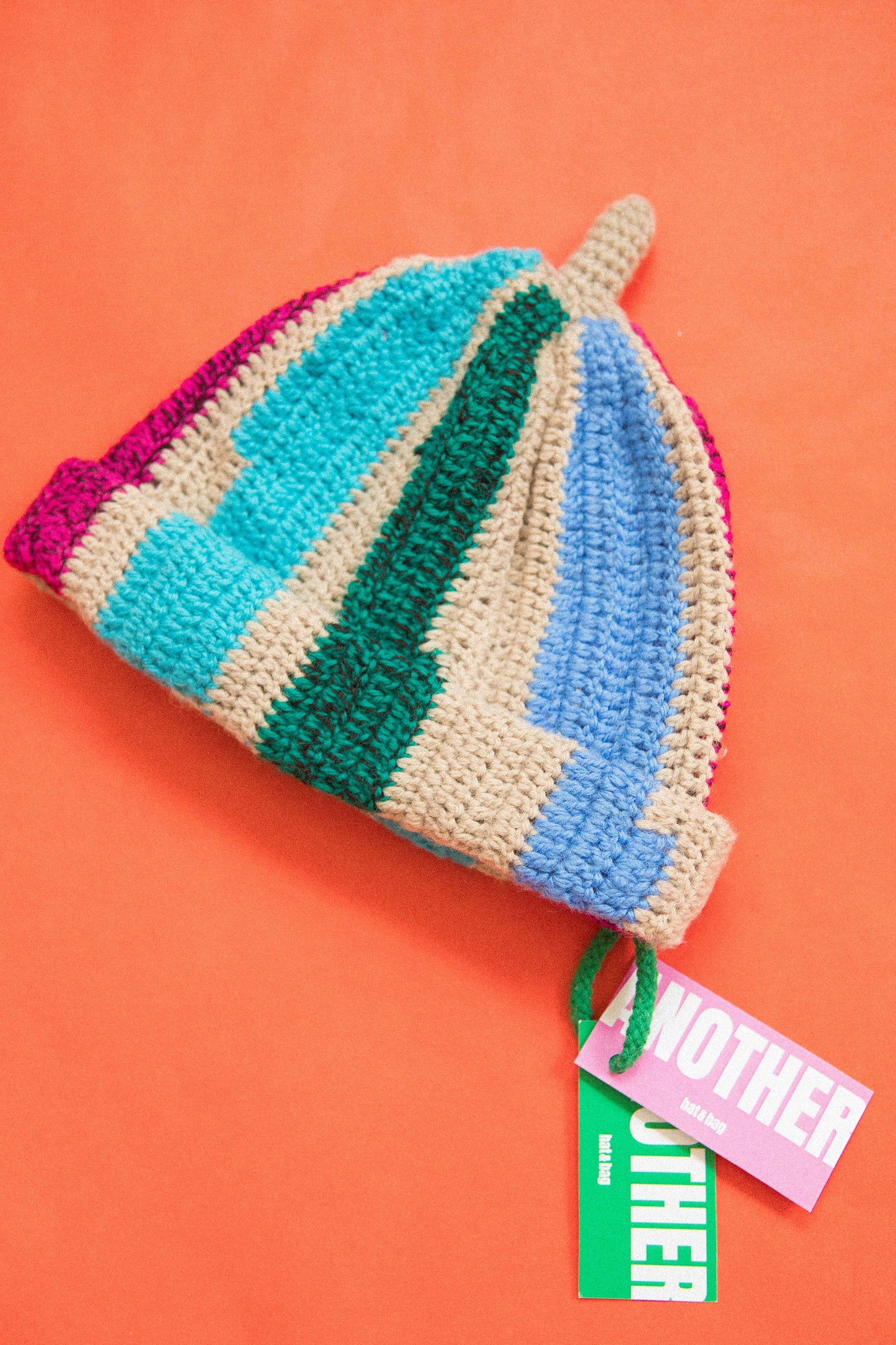 Teletubby Multi Crochet Beanie