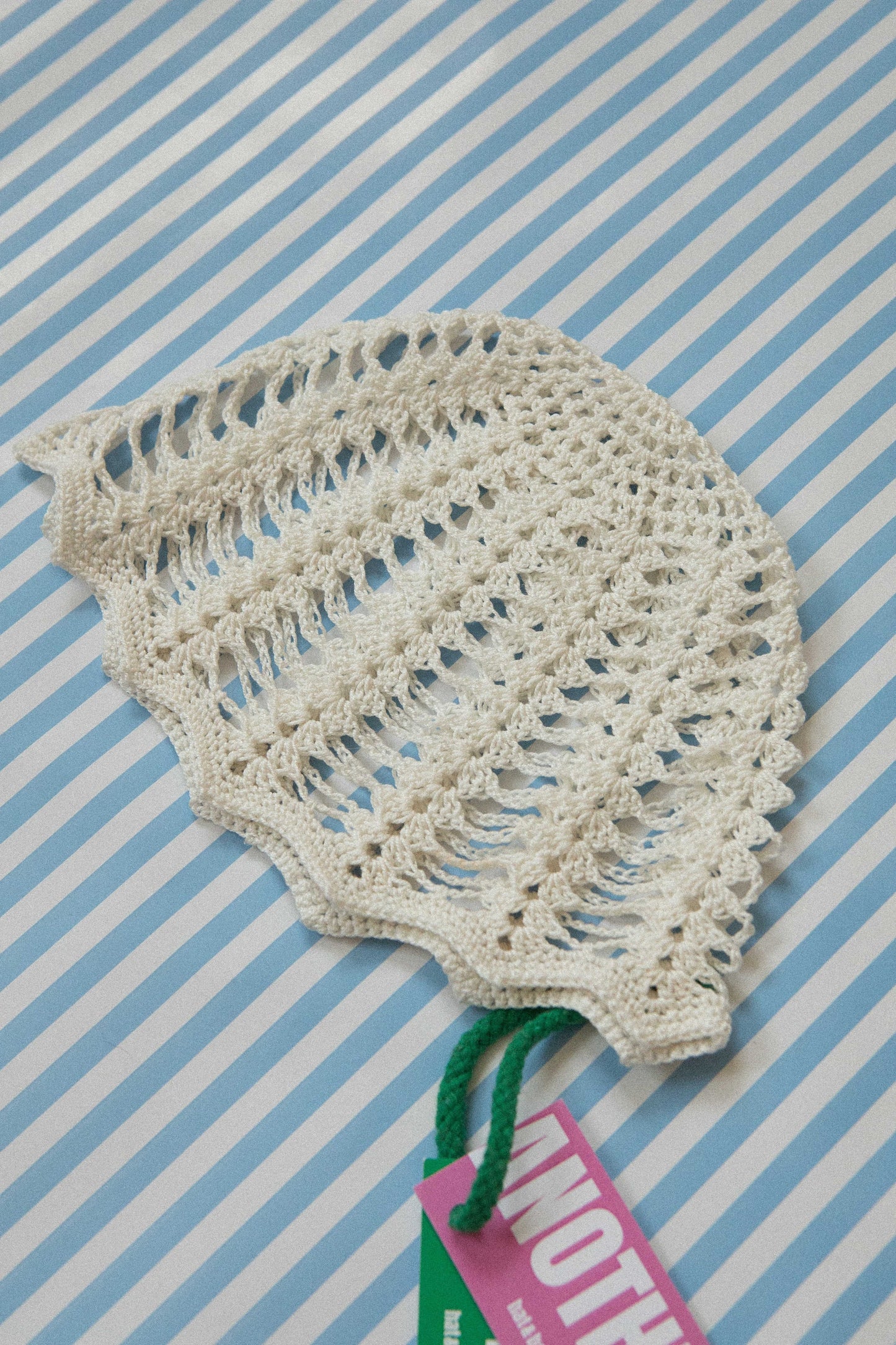 Crochet Premium Cotton Mesh Knitted Hat in White, skull hat,retro hat,crochet hat,summer hat,crochet beanie