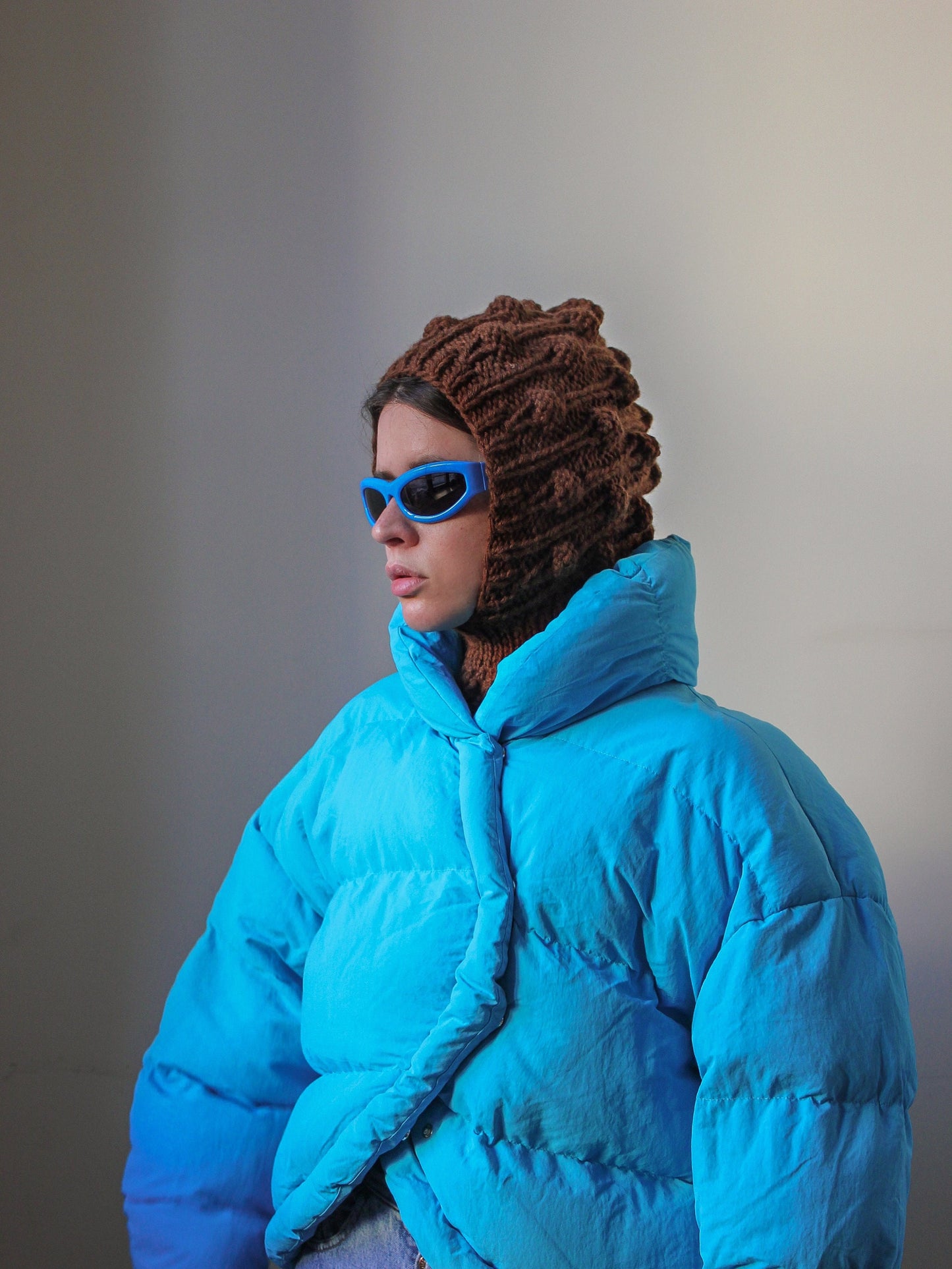 Brown Brains Woolen Balaclava