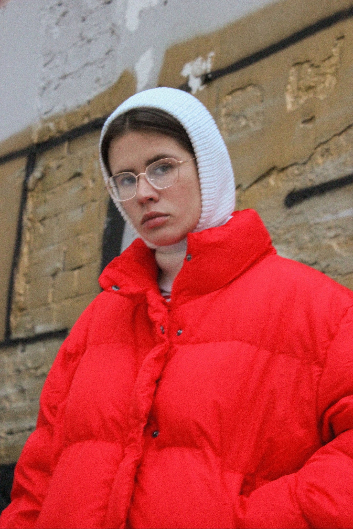 Merino Wool Balaclava in White