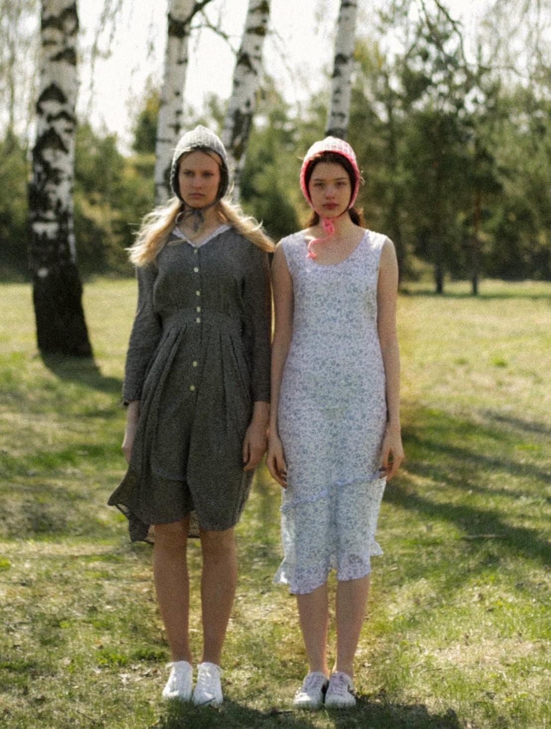 Adult Cotton Crochet Bow Tie Bonnet in Pink