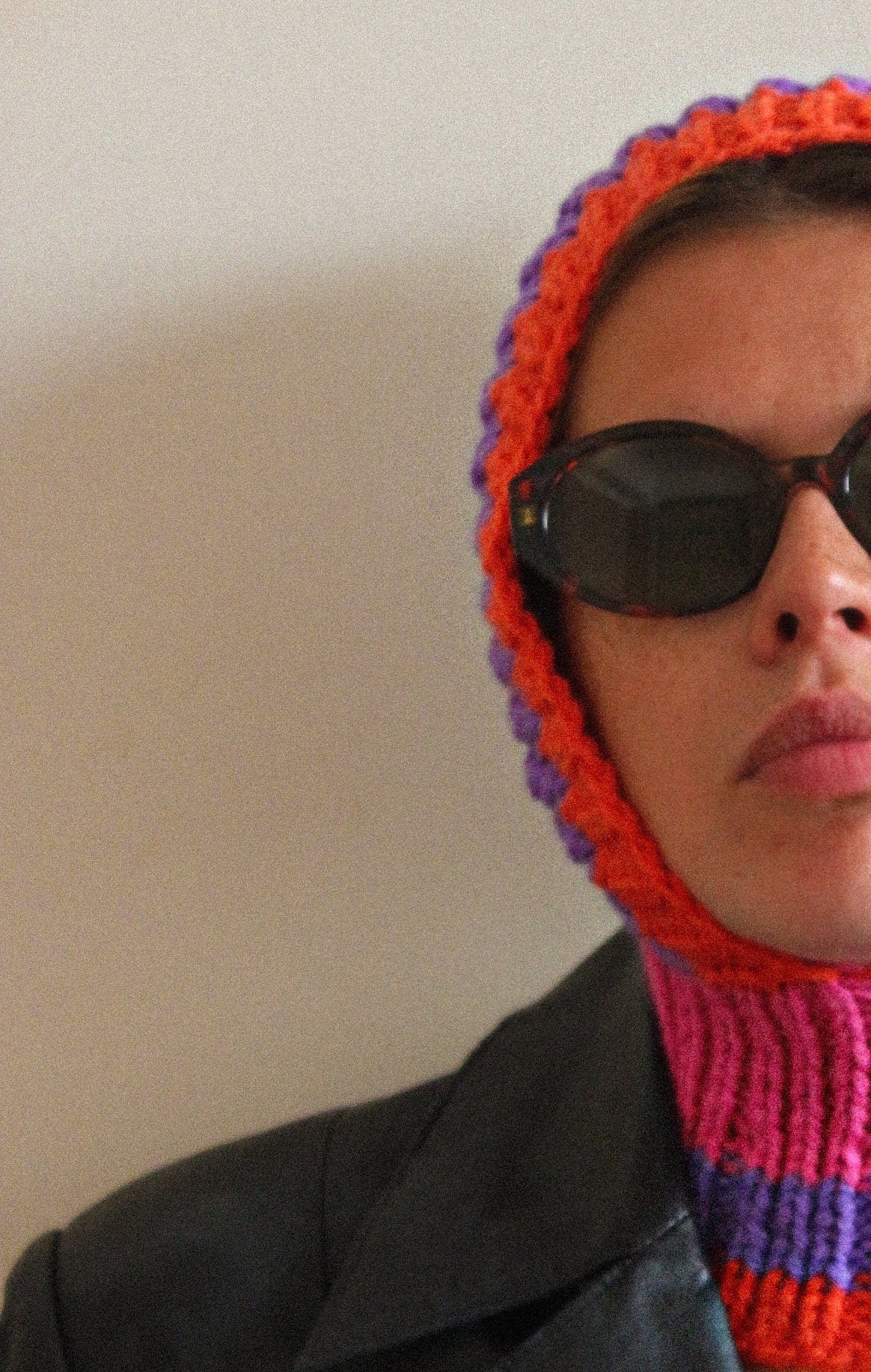 Demi - Season Balaclava in Multi Purple