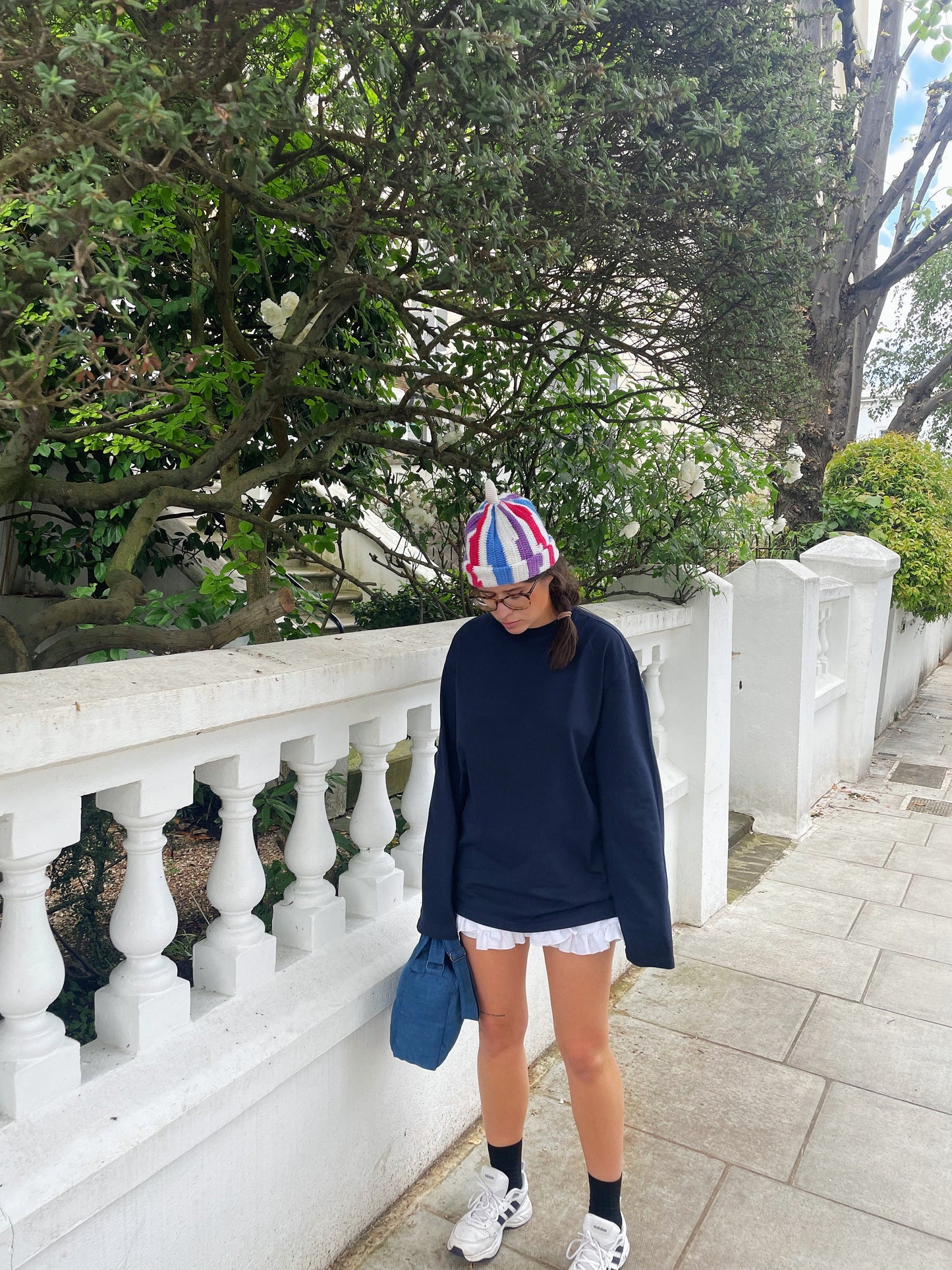 Teletubby Multi Crochet Beanie