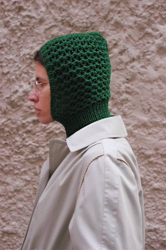 Demi-season balaclava hat in green ,mango socky balaclava knit beanie,knit helmet,knit hat,crochet balaclava, knitted hood