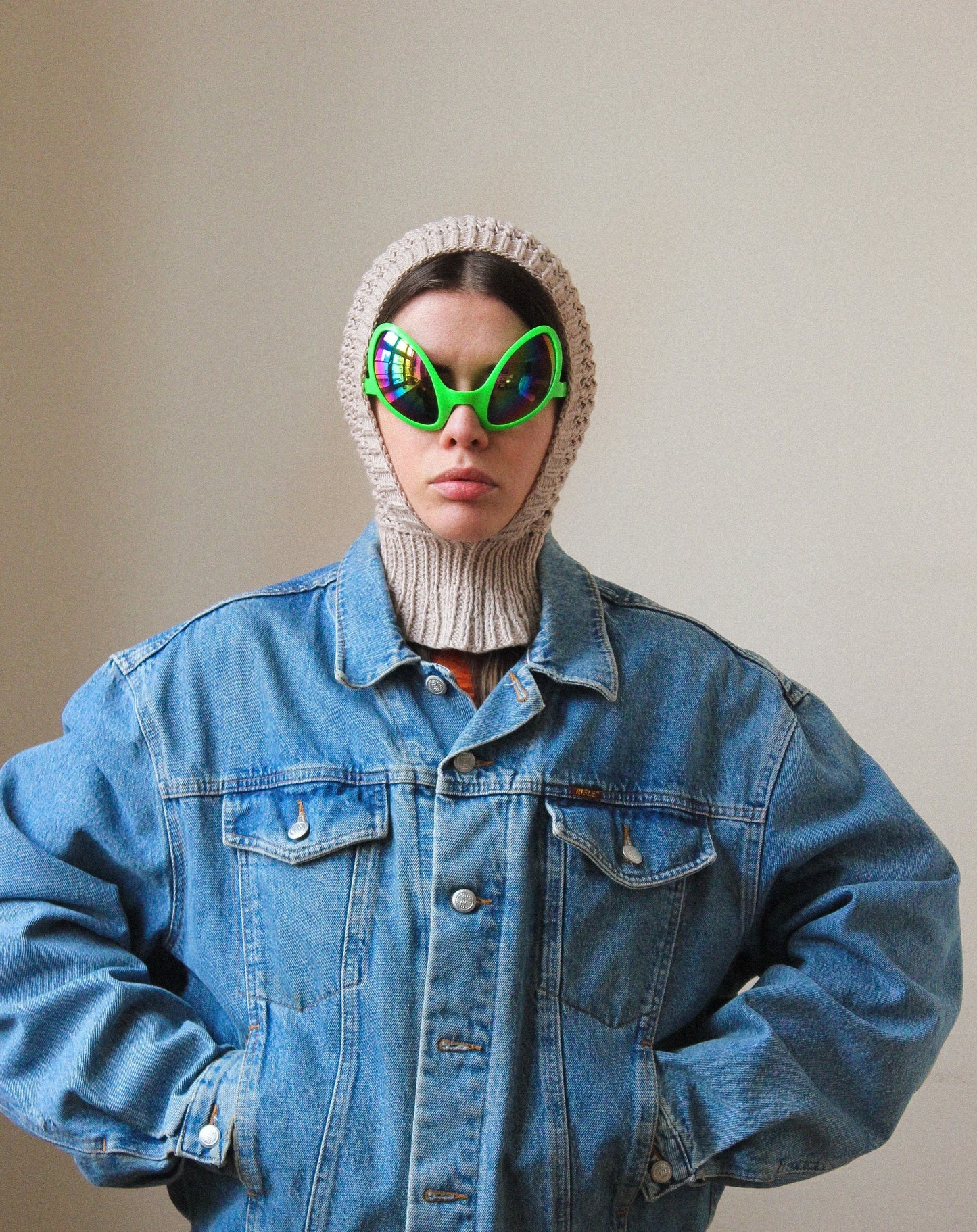 Demi - season balaclava hat in camel beige; sand beige, mango socky balaclava knit beanie,knit helmet,knit hat,crochet balaclava