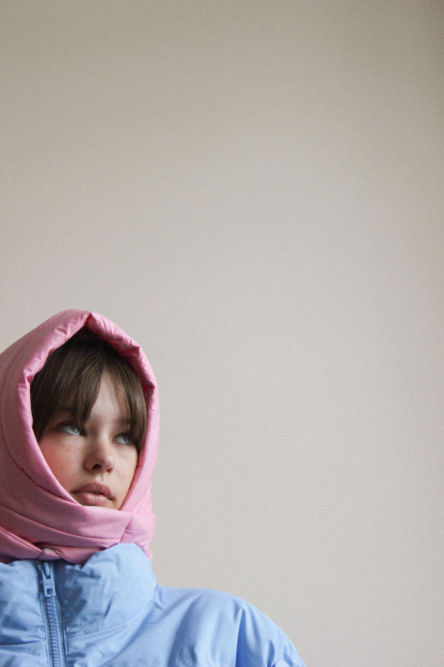 Pillow Headscarf - Balaclava in Pink