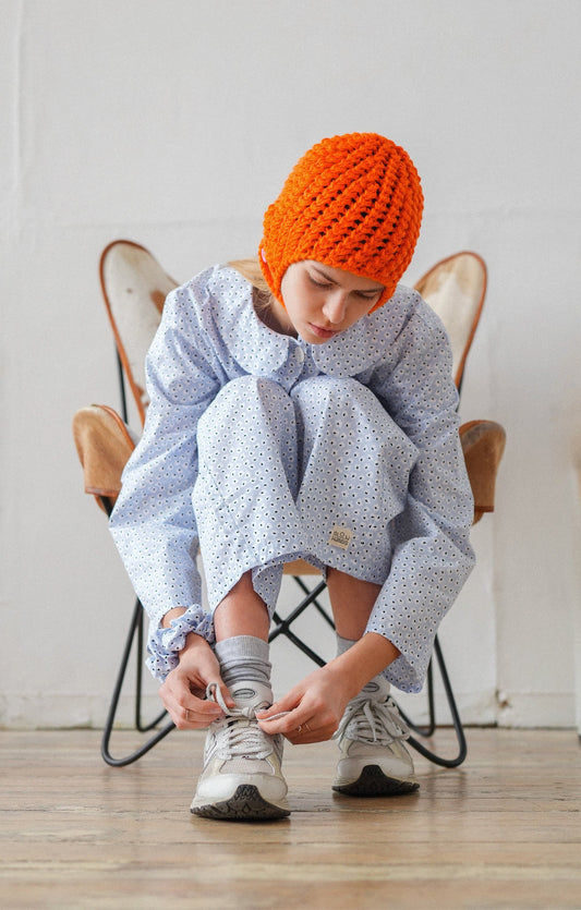 Aviator Mandarin Bonnet Hat