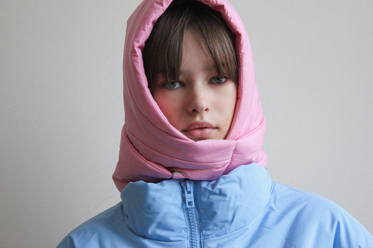 Pillow Headscarf - Balaclava in Pink