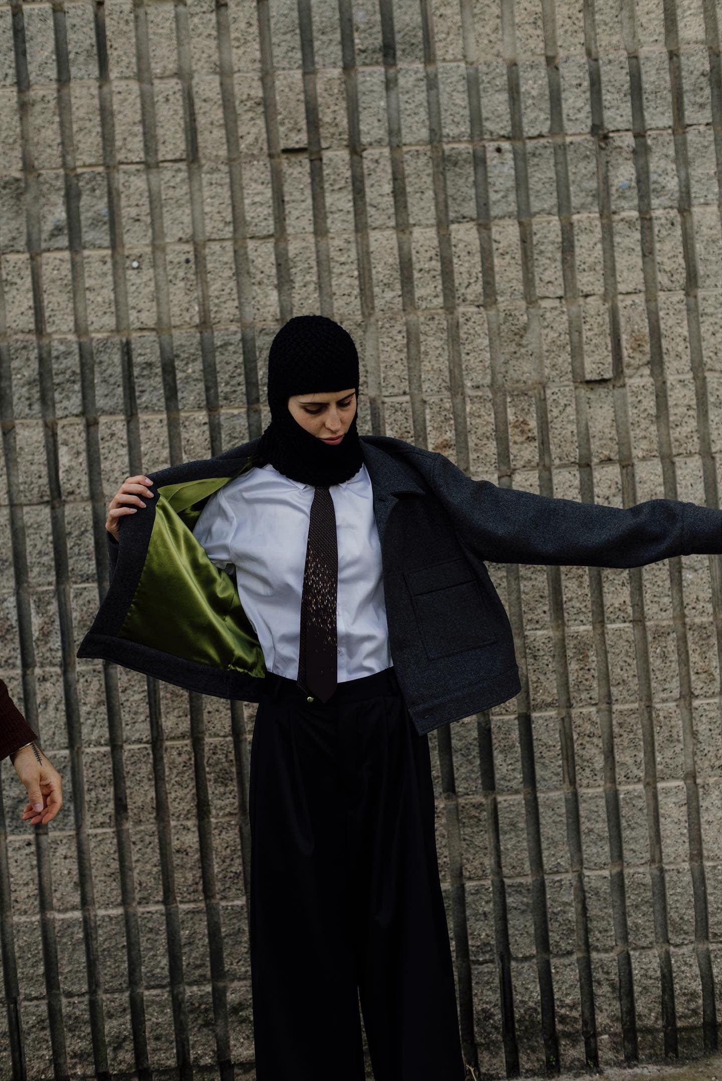 Chunky Ski Balaclava in Black