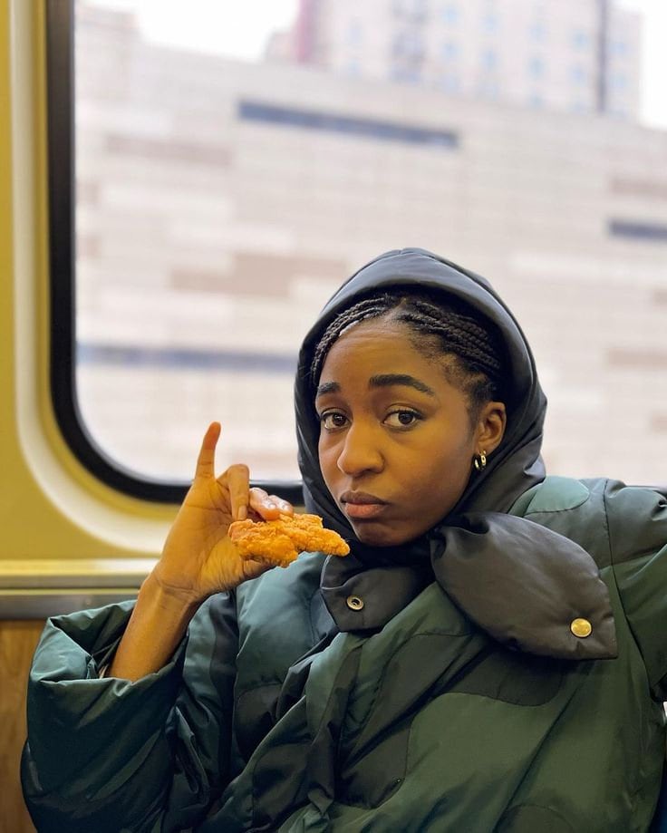 Pillow Headscarf - Balaclava in Peach Fuzz