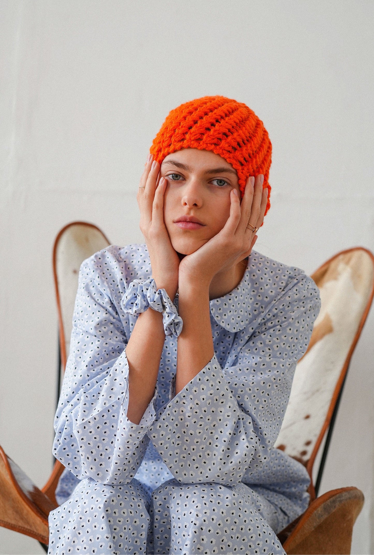 Aviator Mandarin Bonnet Hat