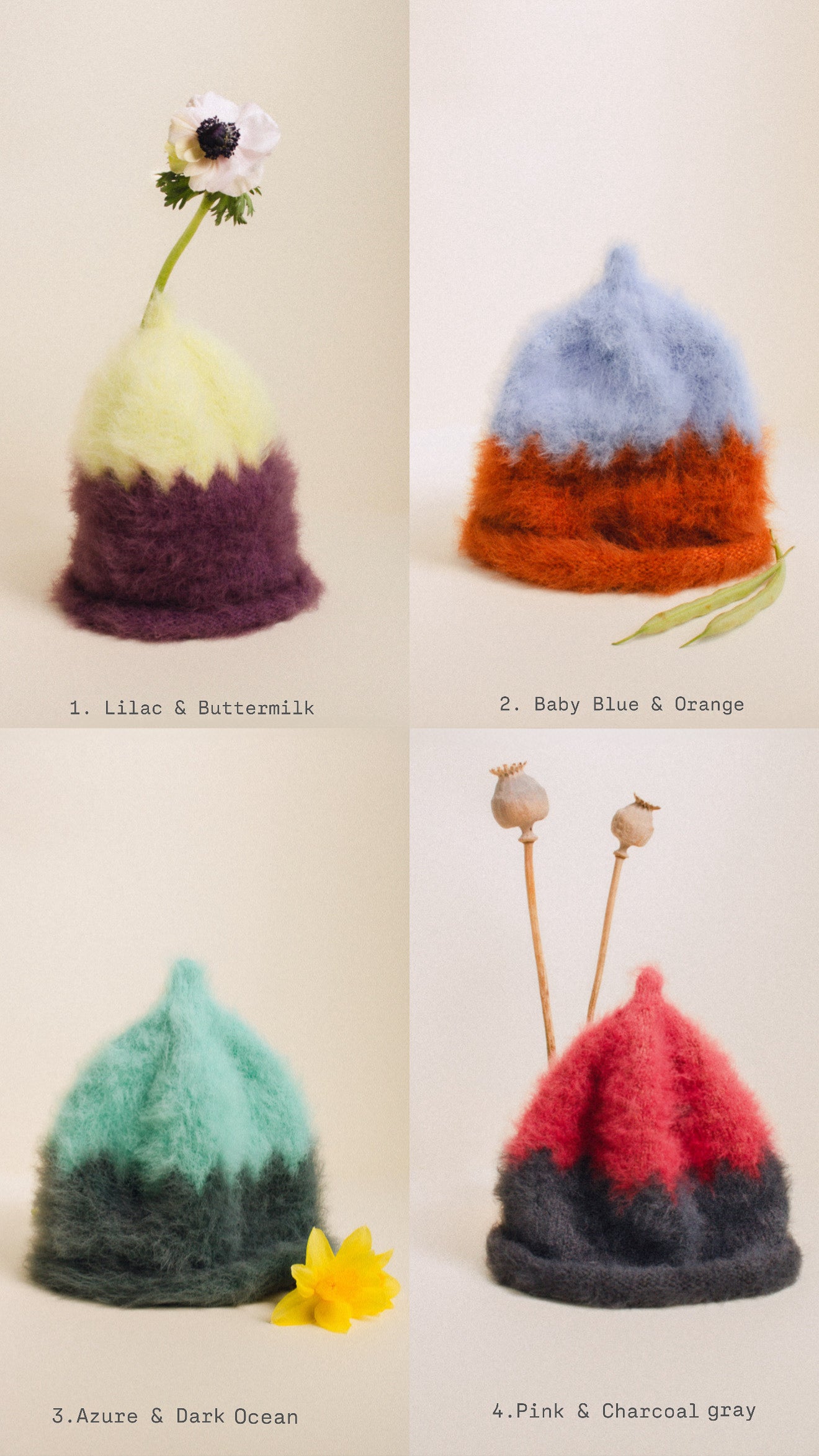 Fluffy Teletubby in Baby Blue & Orange