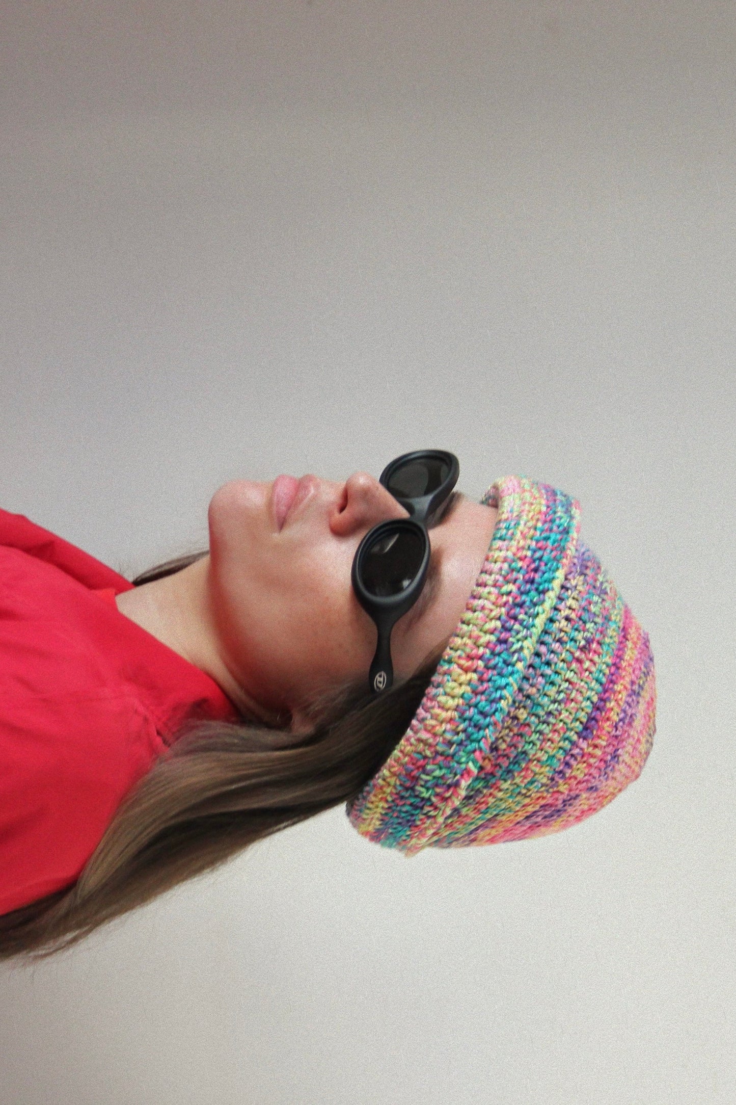 Multi Crochet Bucket  / Marine Hat