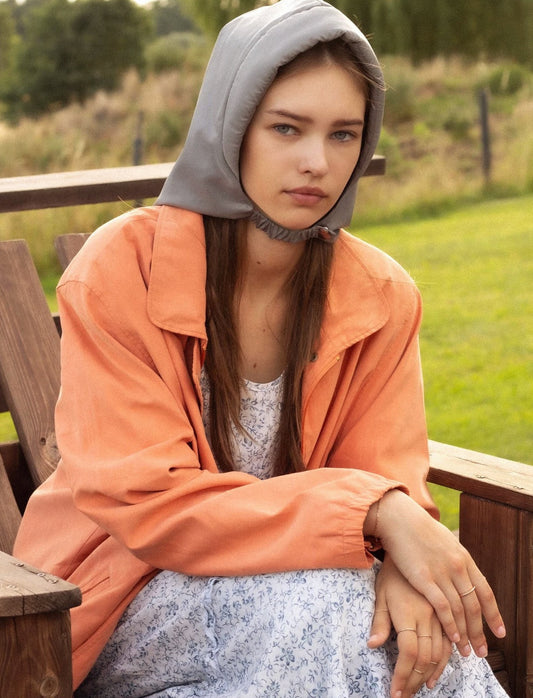 Rain Headscarf in Gray
