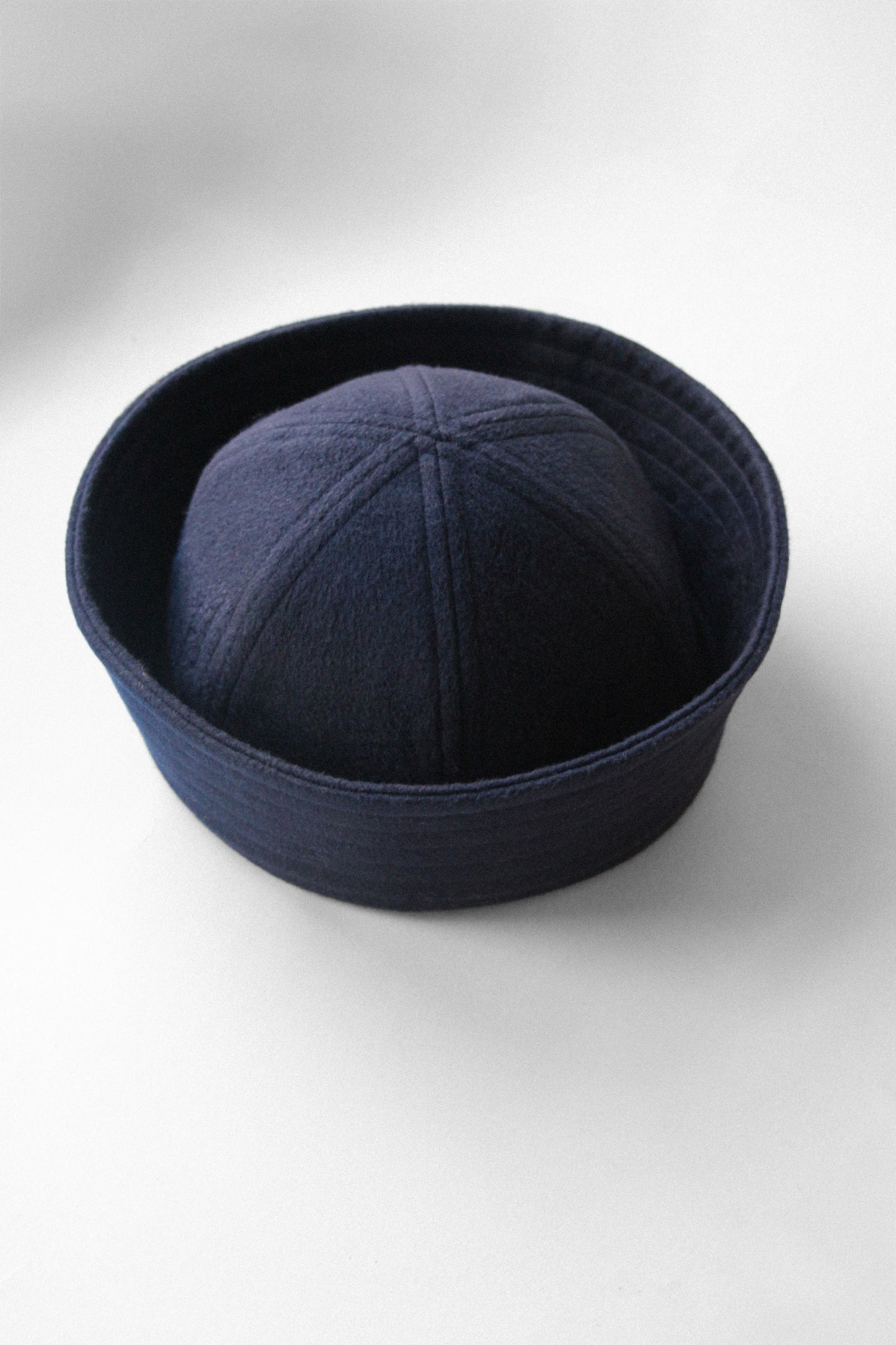 Drape Marine Pillbox in Navy