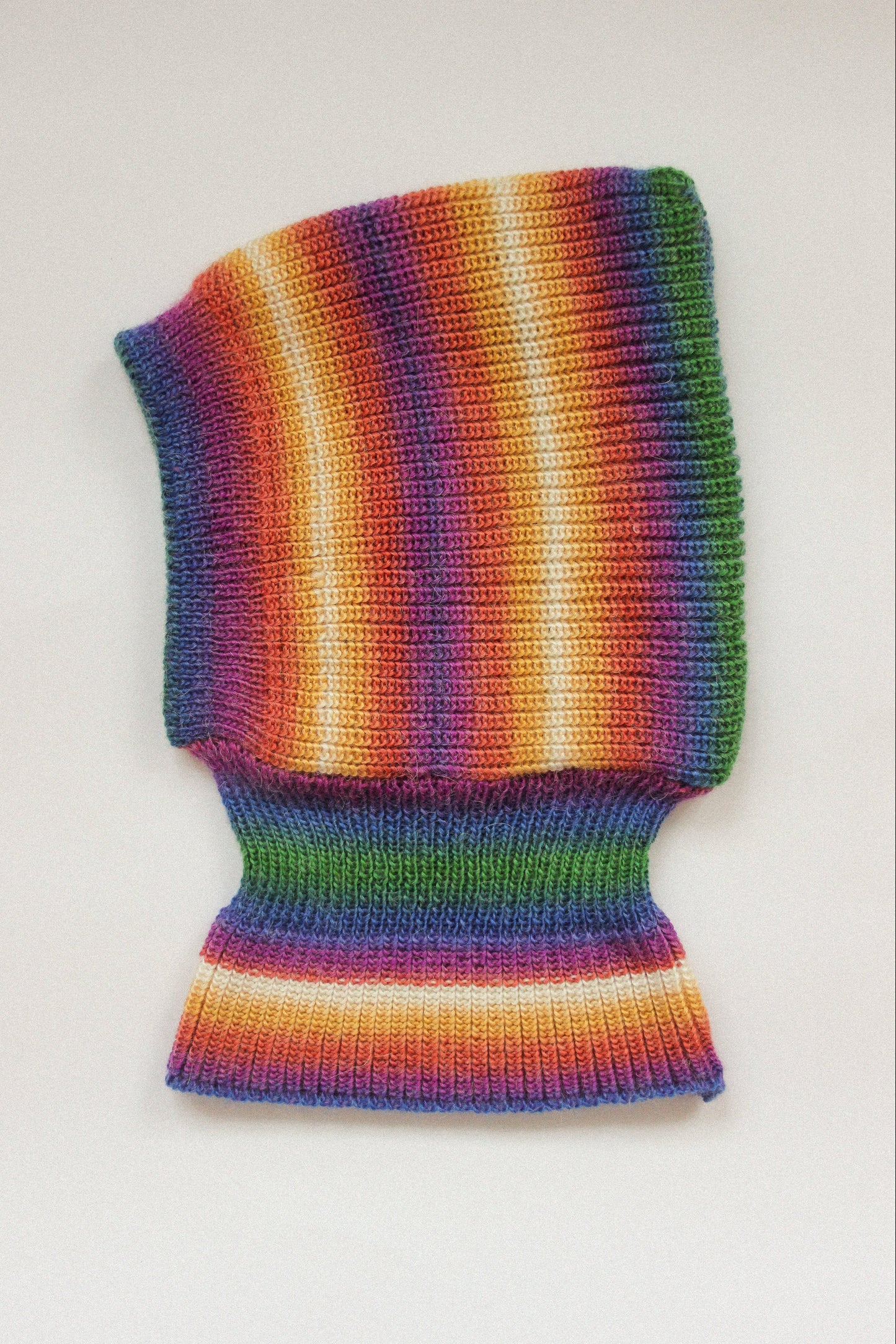 Random Spectrum Mohair Balaclava