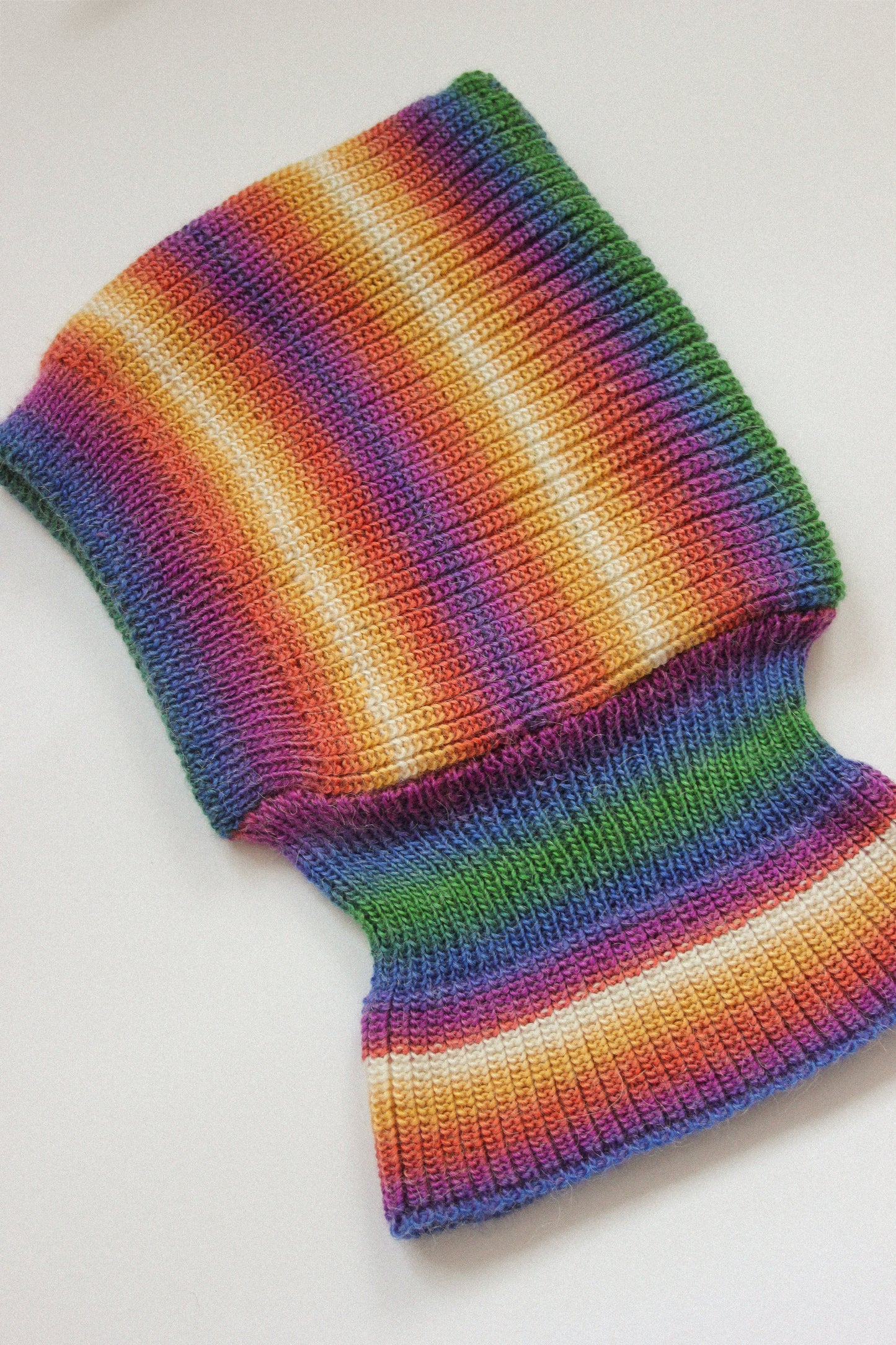 Random Spectrum Mohair Balaclava