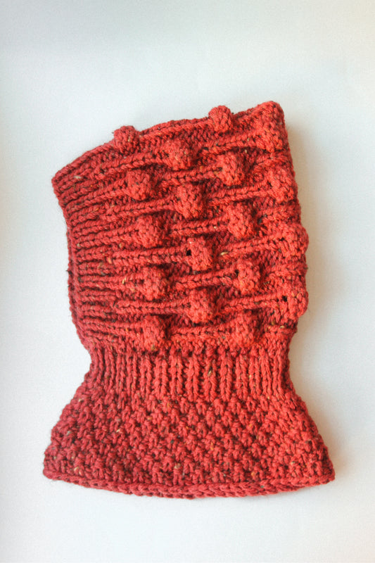 Tweed Brick Brains Woolen Balaclava