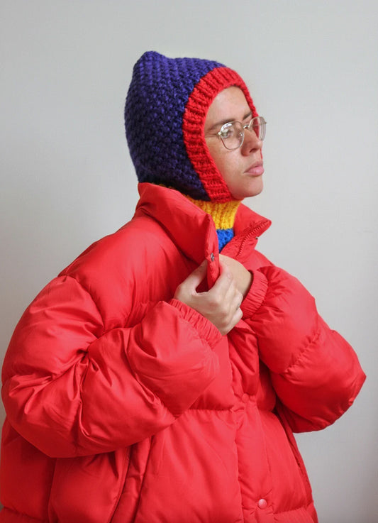 Multi Chunky Woolen Balaclava