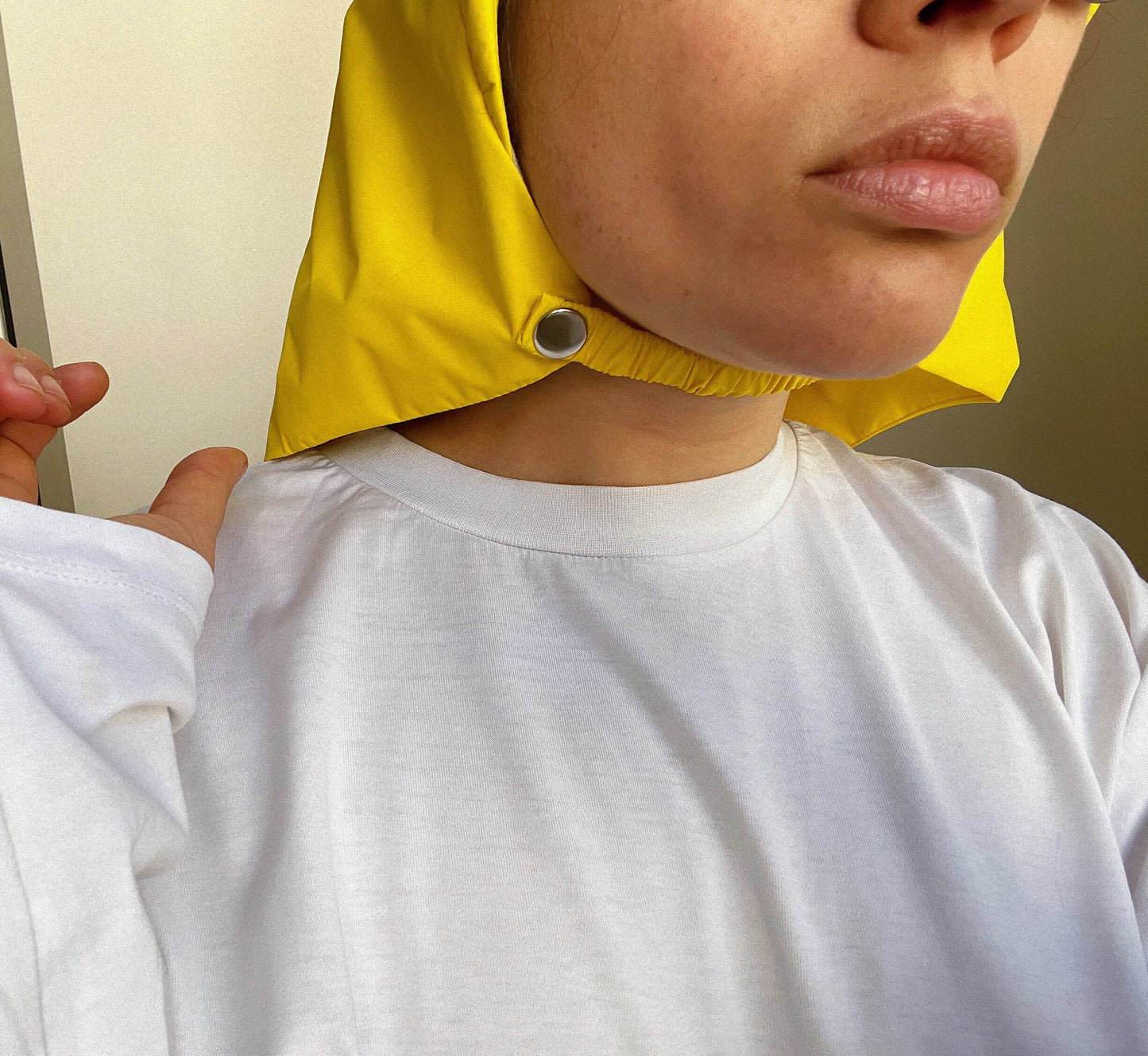 Rain Headscarf in Yellow