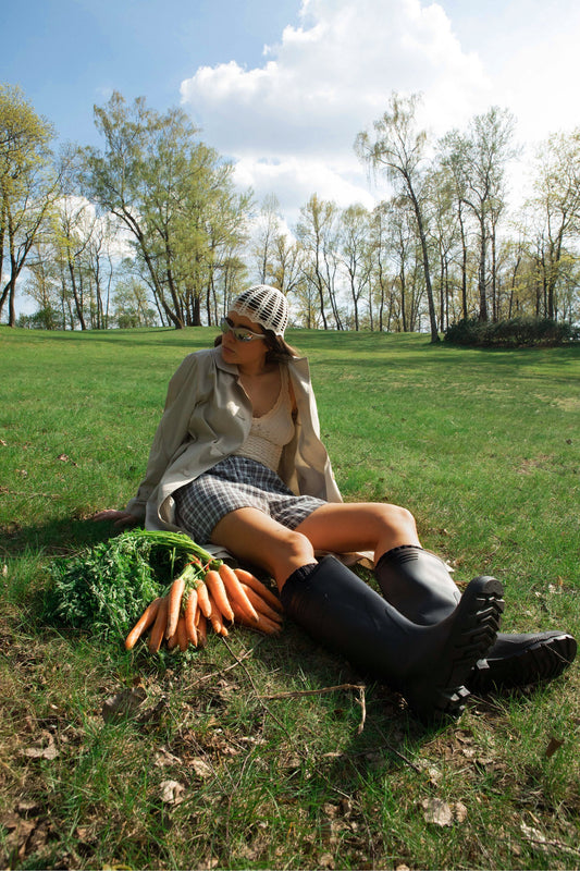 Crochet Premium Cotton Mesh Knitted Hat in White, skull hat,retro hat,crochet hat,summer hat,crochet beanie