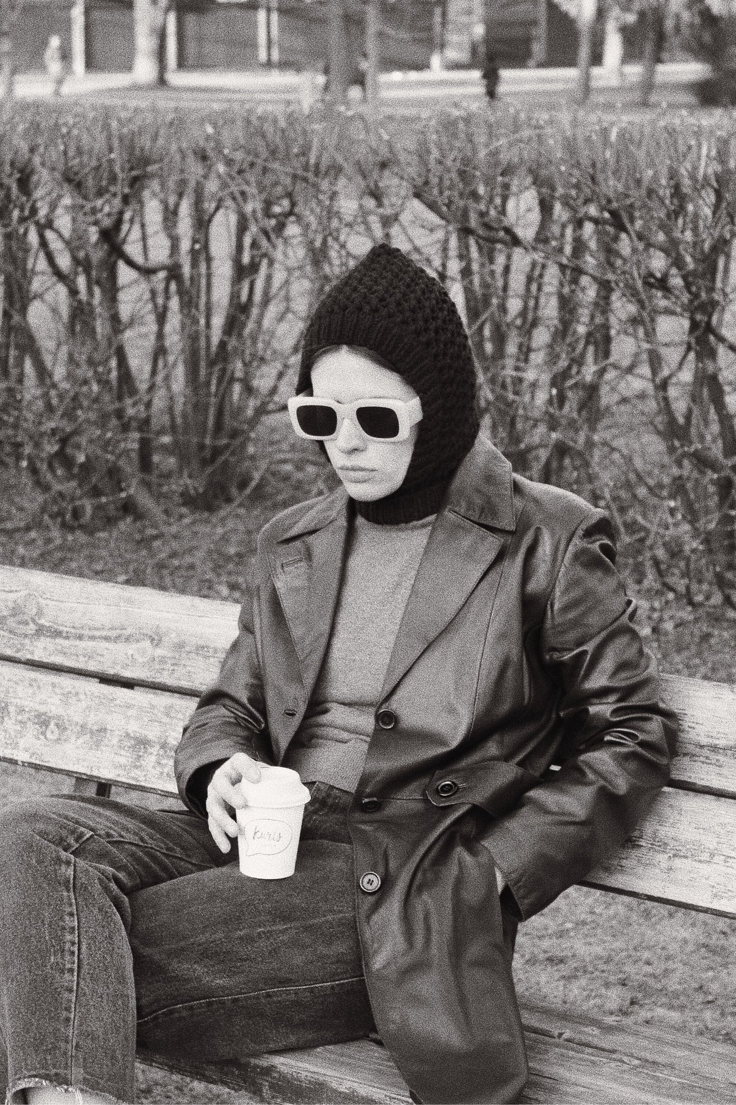 Demi - season balaclava hat in black ,mango socky balaclava knit beanie,knit helmet,knit hat,crochet balaclava, knitted hood