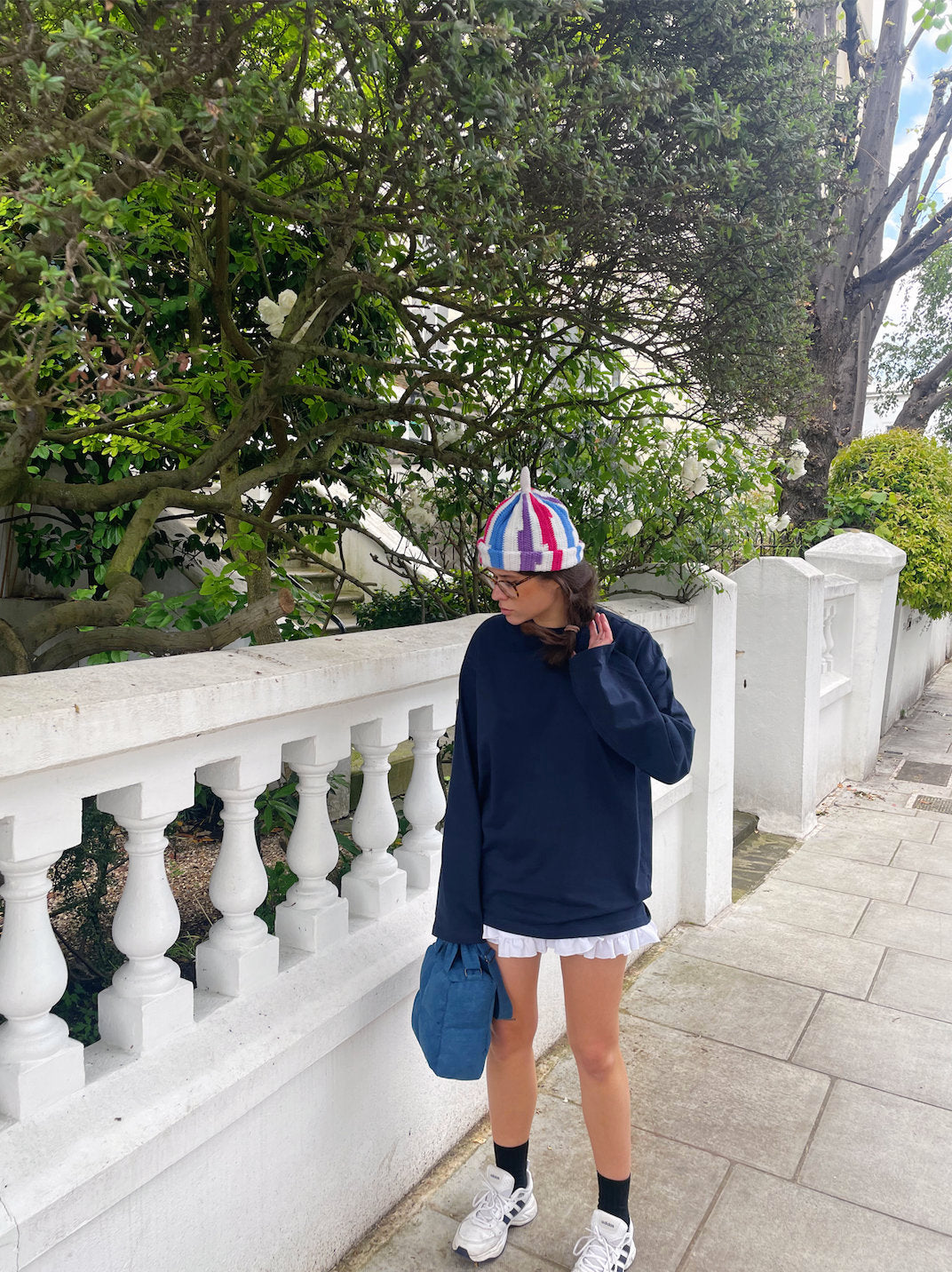 Teletubby Multi Crochet Beanie