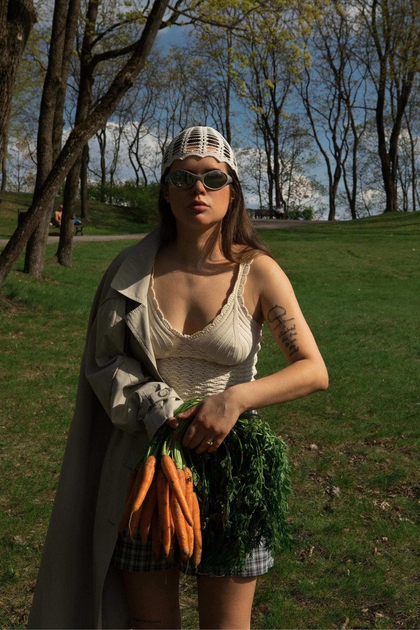 Crochet Premium Cotton Mesh Knitted Hat in White, skull hat,retro hat,crochet hat,summer hat,crochet beanie