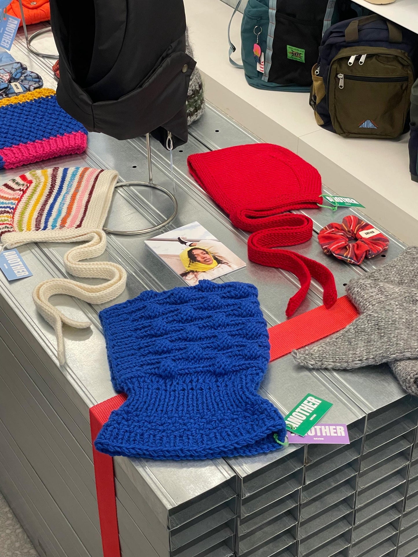 Blue Brains Woolen Balaclava