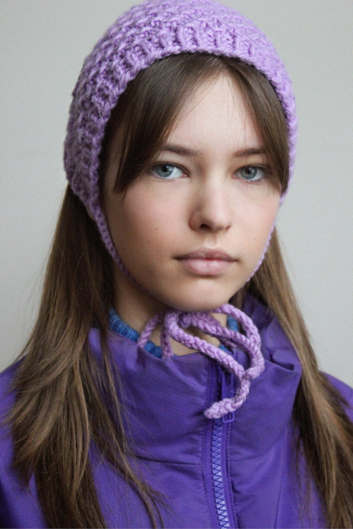 Demi - Season Bonnet Headband in Lilac